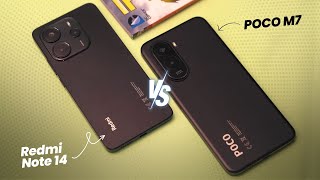 Xiaomi Poco M7 4G vs. Xiaomi Redmi Note 14 4G - The Better Entry-level Pick?