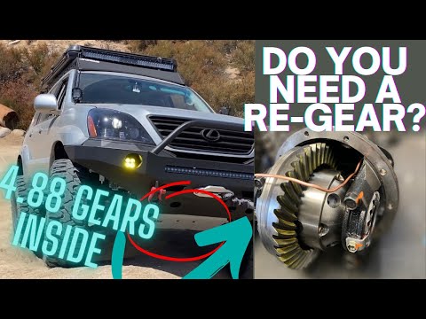 How to Choose Regear Ratio for your Off-Road Build on 35" Tires Toyota 4Runner / Tacoma / GX470/460