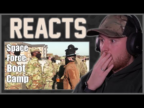 Royal Marine Reacts To Space Force Boot Camp Training | 2020 Space Force Basic Training