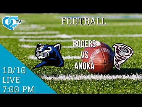 Football: Rogers @ Anoka 10-10-2025 | Anoka High School | QCTV