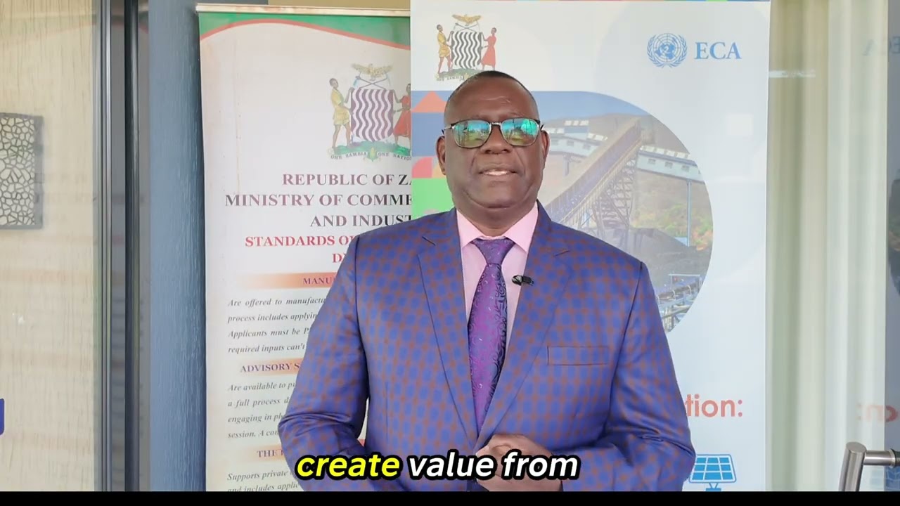 Mr. Anthony Kabaghe, Zambia Chamber of Commerce and Industry-(ZACCI) President.