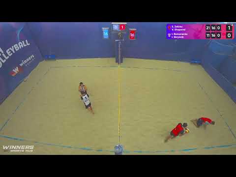 15:10 S. Zalizko / V. Shapoval - I. Romanenko / I. Skrynnik 21.10.2022 | Winners Beach Volleyball