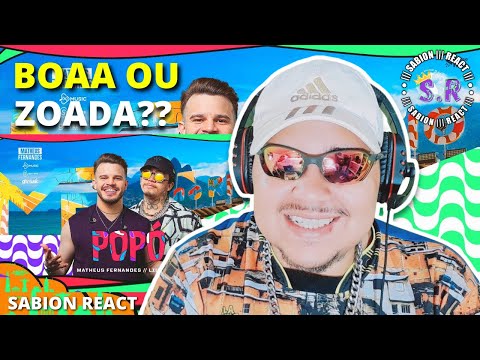 REACT Matheus Fernandes e Lil Whind - Popó | DVD MF No Rio