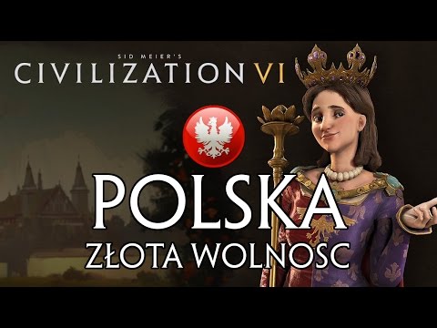 Cywilizacja 6 gameplay PL - Polska Imperator #1 - Jadwiga: śmiałe początki młodego królestwa
