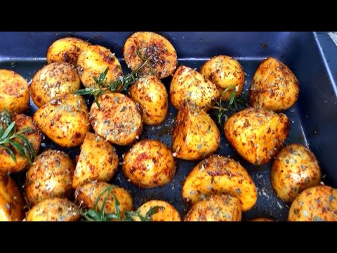 PAPAS AL HORNO SAZONADAS CON ROMERO Y ESPECIAS | #iriscocinablog