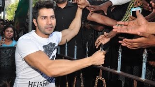 Fans Go Crazy With Varun Dhawan’s Badlapur At Gaiety Theatre