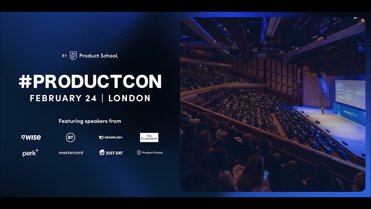 #ProductCon London: The AI Conference for Product Leaders