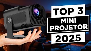 ????TOP 3 Melhores MINI PROJETOR Custo Benefício em 2025 | Qual Projetor Comprar?