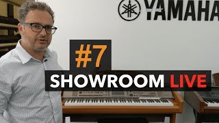Showroom Live #7 | A look at the Technics PR702 and Yamaha CVP307 & CVP407