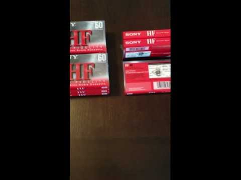 Sony HF 60 minute blank cassette tape