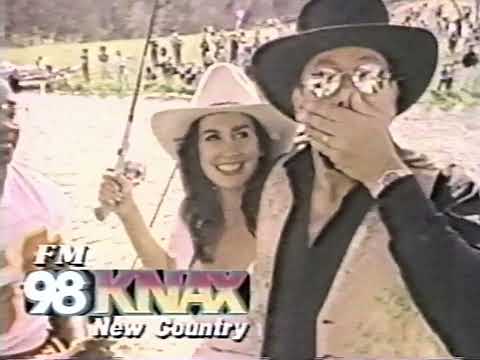 FM 98 KNAX New Country [Retro television commercial circa 1992]