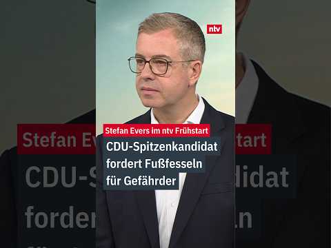 Video Thumbnail: Berlins CDU-Spitzenkandidat fordert nach CSD-Anschlag Fußfesseln für Gefährder | #ntv