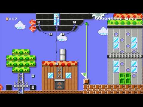 Wario the Bank robbery - from gujj - SUPER MARIO MAKER Gameplay RAW