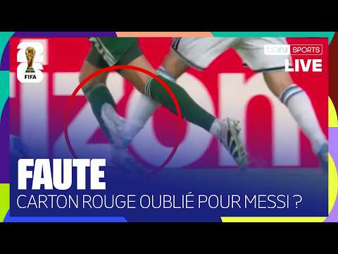 LIVE - Carton rouge oublié pour cette faute de Lionel Messi ?
