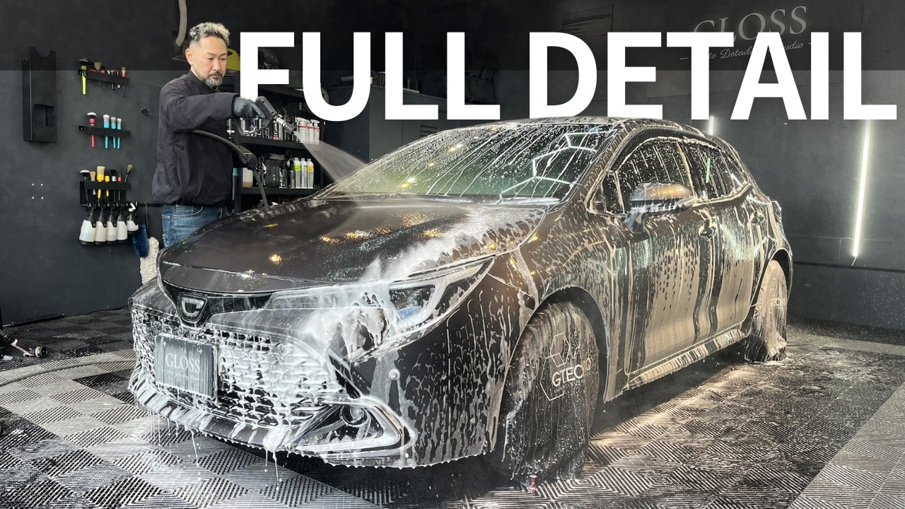 TOYOTA COROLLA SPORT FULL DETAIL | CAR DETAIL | CAR WASH | ASMR |
