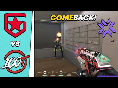 COMEBACK!! - 100 Thieves vs Gambit - VCT Masters Berlin - HIGHLIGHTS | VALORANT