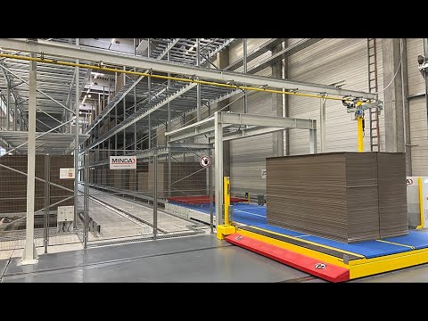 Periphery upstream and downstream of the converting processes in a corrugated board plant