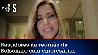 Bolsonaro tem encontro com empresárias em São Paulo