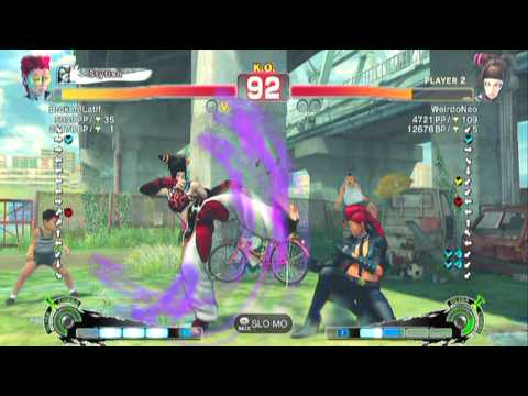 SSF4 AE: Broken Latif(Viper) vs WeirdoNeo(Juri) - HD 720p