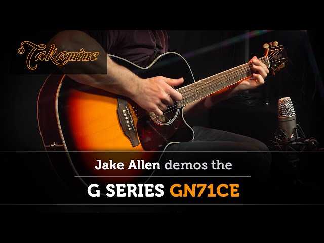 Vídeo relacionado con Takamine GN71CEBSB - Guitare 70 - Auditorium Ctw Electro Brown Sunburst