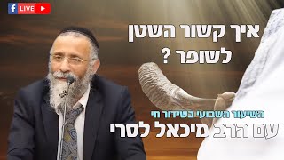 הרב מיכאל לסרי | איך קשור  השטן לשופר בשידור חי  (הרב מיכאל לסרי) - התמונה מוצגת ישירות מתוך אתר האינטרנט יוטיוב. זכויות היוצרים בתמונה שייכות ליוצרה. קישור קרדיט למקור התוכן נמצא בתוך דף הסרטון