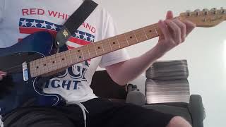 Dwight Yoakam - The Late Great Golden State (Pete Anderson&#39;s guitar solo cover)