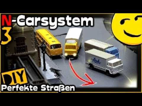 Eine neue Idee = mehr Realismus! (Teil 3/3) Faller Carsystem - Straßenbau 🚂 [#219] Modellbahn N