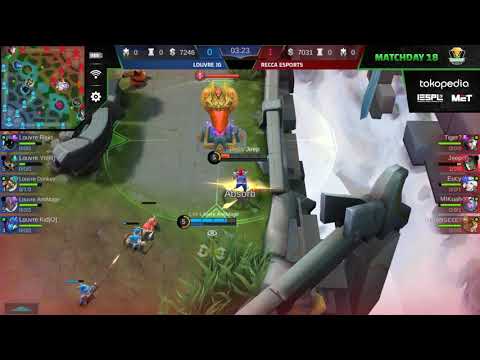 GAME 1 MLBB LOUVRE JG VS RECCA - TBOF IESPL