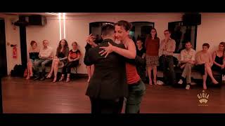 Veronica Toumanova & Asya Moiseeva perform at La Gioia, Paris (#1)