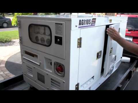 Diesel home generator