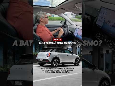 🚙🔌⚡️A bateria do AION UT é boa mesmo?