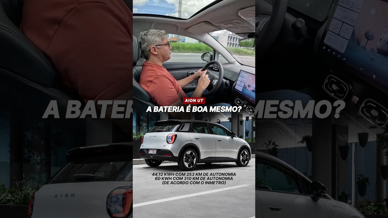 🚙🔌⚡️A bateria do AION UT é boa mesmo?