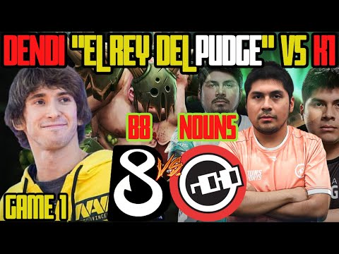 NOUNS vs B8 [GAME 1] K1 ENFRENTA A LA LEYENDA DENDI EN NA - CLASIFICATORIAS AL TI DOTA 2