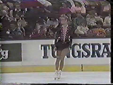 Claudia Leistner FRG - 1987 World Figure Skating Championships Short Program