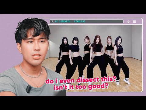 Performer Reacts to LE SSERAFIM 'Fearless' Dance Practice | Jeff Avenue