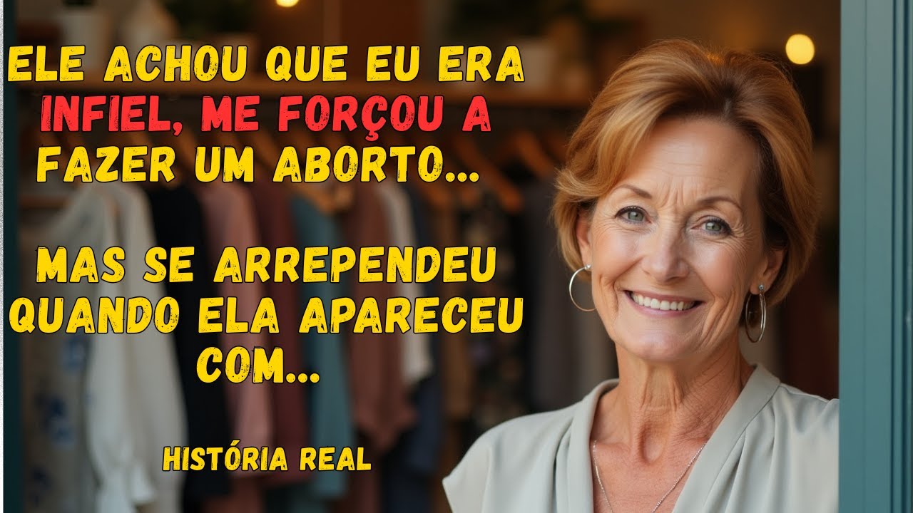 HISTÓRIA REAL 👵💔Ele achou que ela era infiel, forçou um aborto, mas se arrependeu quando ela...