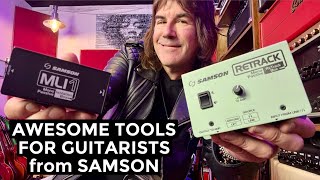 Video thumbnail for AWESOME TOOLS FOR GUITARISTS - SAMSON RETRACK BOX and MLI1 by Pete Thorn