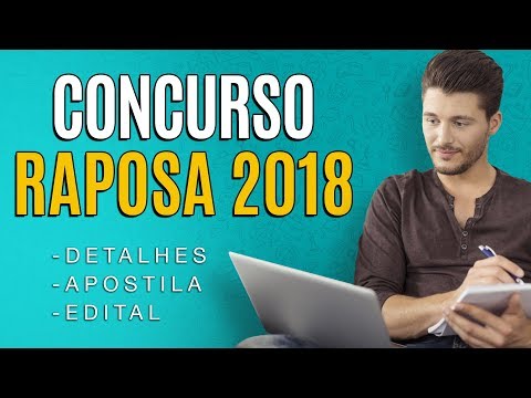 Concurso Prefeitura de Raposa 2018 - Edital, Inscrição e Apostila