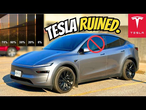 DO NOT Ruin Your Tesla with Tinting Mistakes