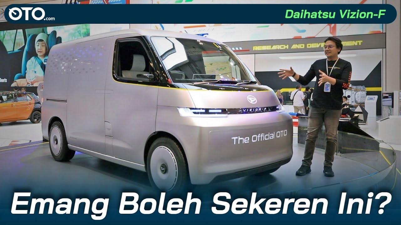 Daihatsu Vizion - F, GranMax Disulap Jadi EV Secanggih Ini | GIIAS 2023