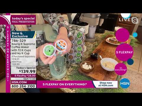 HSN | Kitchen Essentials featuring Keurig 04.02.2022 - 10 PM