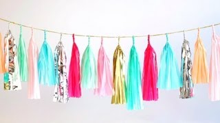 DIY Tassel Garland | BeautybyBlaire