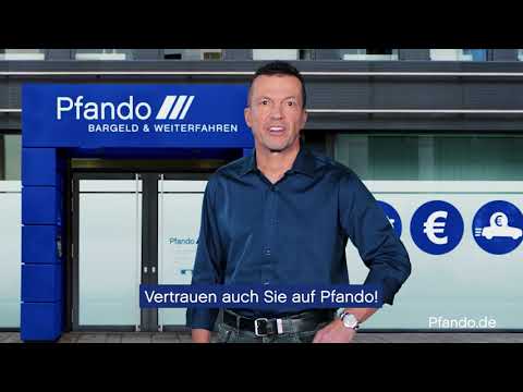 Pfando TV Spot 2022 - Lothar Matthäus - Geld sofort und Schufafrei