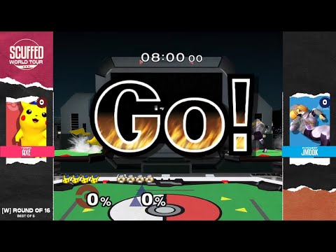 Axe (Pikachu) vs. Jmook (Sheik) | Scuffed World Tour Melee Winners Round of 16
