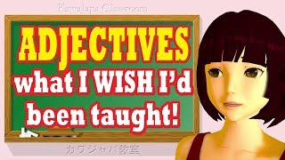 Download lagu Japanese Adjectives i and na - secrets they never tell you! Four facts that make adjectives easy mp3
