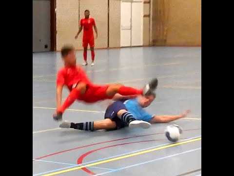 Eerste helft Futsal Dragten 2 - SC Flamingo 1