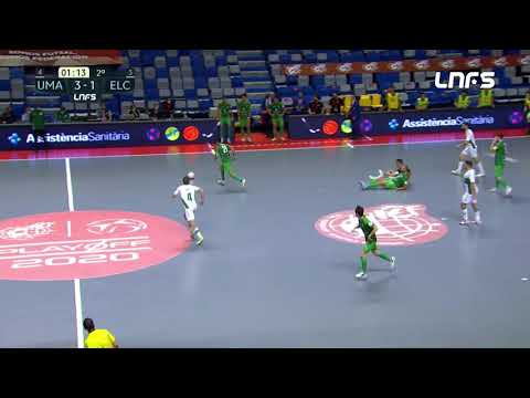 Gol de Óscar (4-1) Be Soccer CD UMA Antequera - Irefrank Elche. Play Off Ascenso 19/20. LNFS