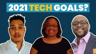 How to plan your 2021 tech career goals | Interview w. Kelvin Charles Erica Cooper Antonio McCarver