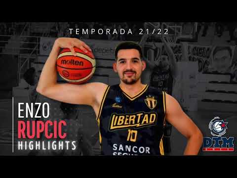 Enzo Rupcic - Libertad Sunchales (Liga Argentina 2021/2022)