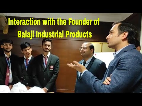 CIMAGE Students Industrial Visit | Interaction with the Founder of Balaji Industrial Products